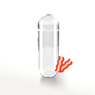 capsule bacon